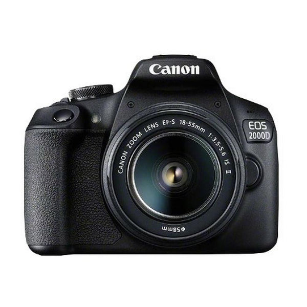 Canon EOS 2000D DSLR með EF-S 18-55mm IS linsu