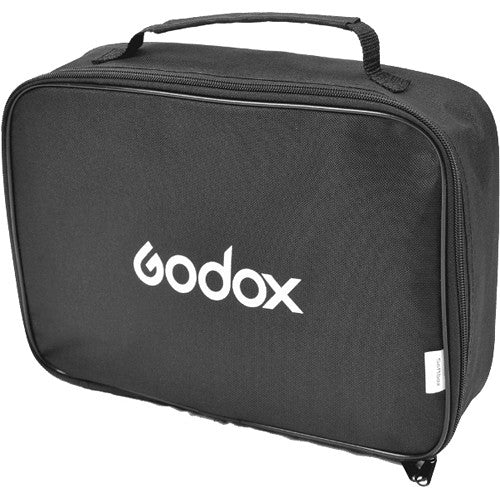 Godox S-Type Bowens Mount Flash Bracket með Softboxi