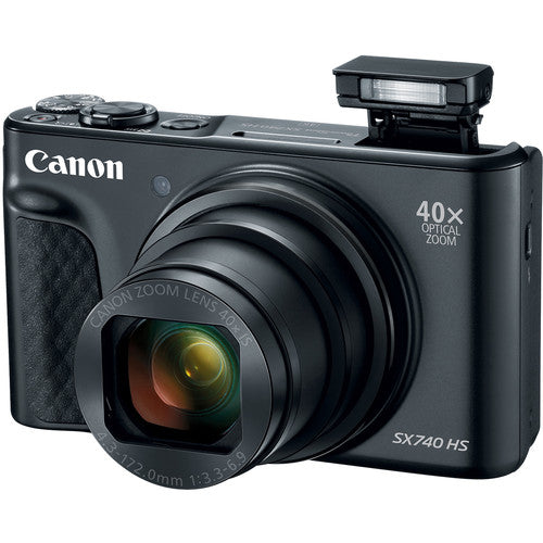 Canon PowerShot SX740 - Svört