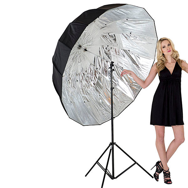 Mega Umbrella 157cm Silver Parabolic