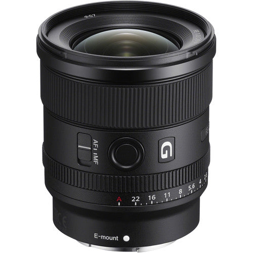 Sony E-Mount Full Frame 20mm f/1.8