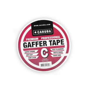 Caruba Gaffer Teip 50mtr x 5cm hvítt