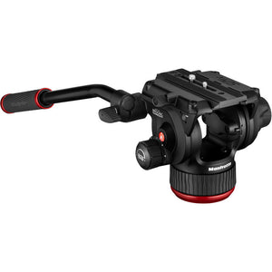 Manfrotto 504X Fluid Video Head & 645 FAST Aluminum Tripod with Mid-Level Spreader KIT