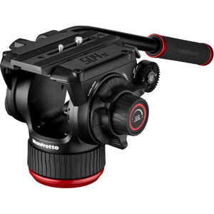 Manfrotto 504X Fluid Video Head & 645 FAST Aluminum Tripod with Mid-Level Spreader KIT