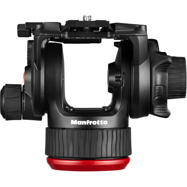 Manfrotto 504X Fluid Video Head & 645 FAST Aluminum Tripod with Mid-Level Spreader KIT