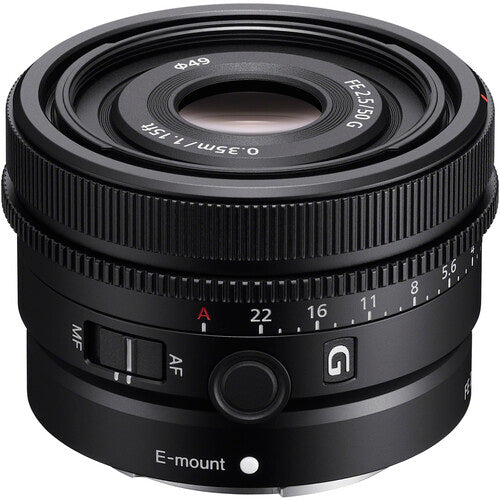 Sony E-Mount Full Frame 50mm f/2.5