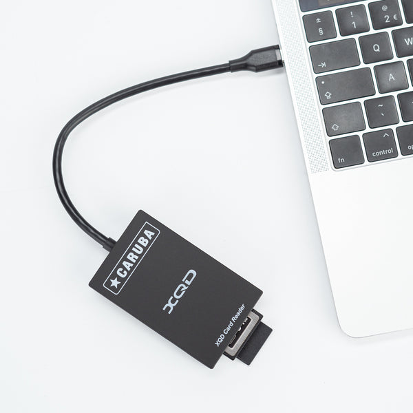 Caruba Kortalesari XQD/SD með USB-C snúru