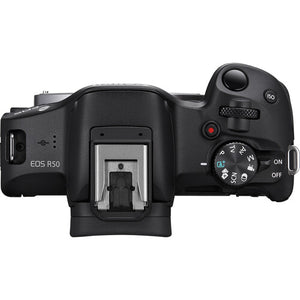 Canon EOS R50 með RF-S 18-45mm F4.5-6.3 IS STM linsu