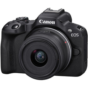 Canon EOS R50 RF-S 18-45mm linsu - Creator kit