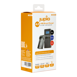 Jupio Sony, Samsung, JVC USB Brand Charger 3.6V-4.2V