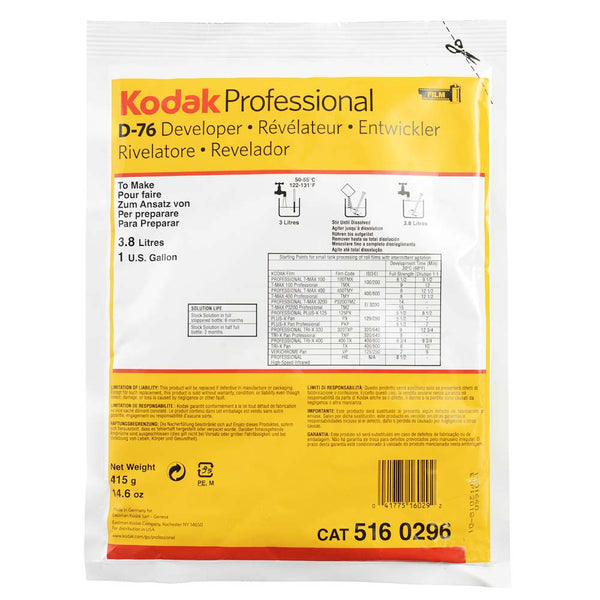 Kodak Developer D-76 3,8L
