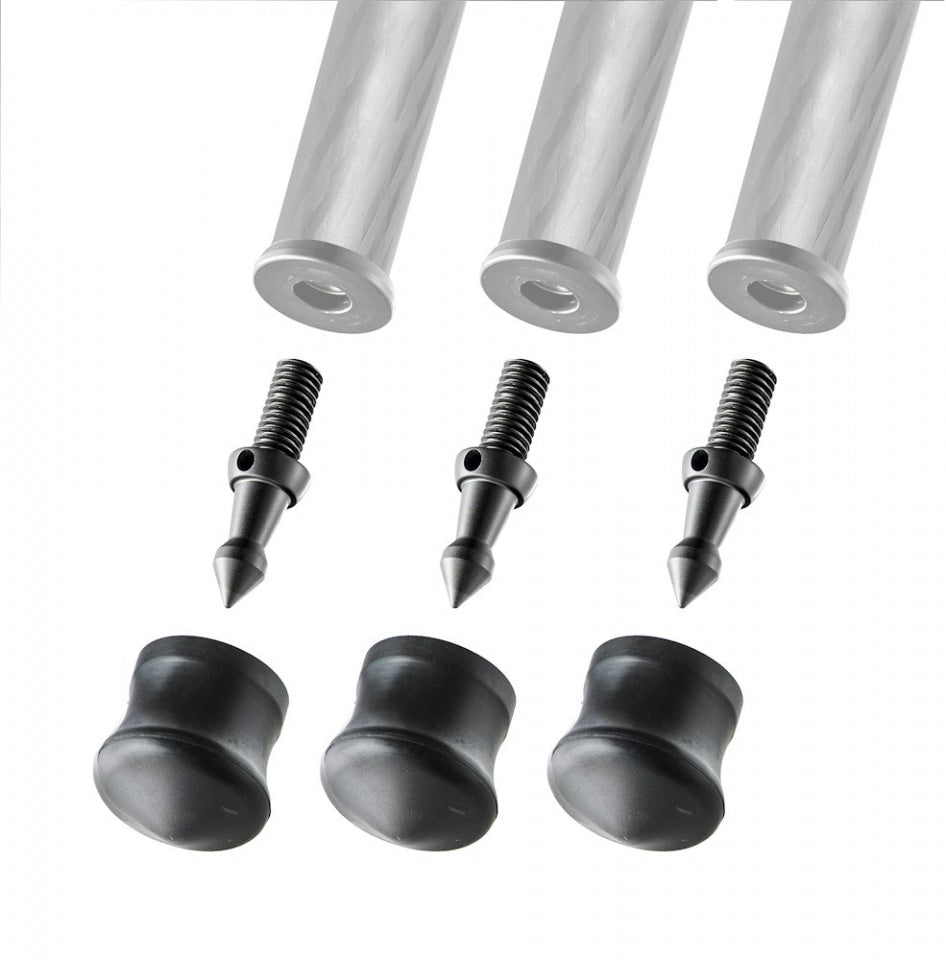 Gitzo Short Spike and Rubber Foot 38mm