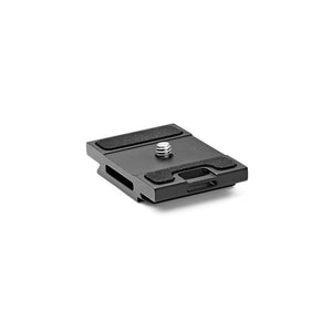 Gitzo Quick Release Plate, Short D Profile With Rubber Grip