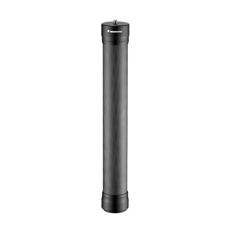 Extension in carbon fibre for Manfrotto Gimbals