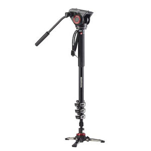 Manfrotto XPRO Video Monopod + 500AH Fluid Head